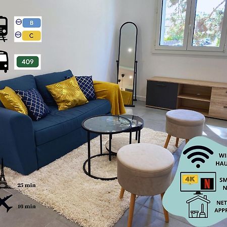 Bel Appartement Antony, 8Min Rer B A Pied, Proche Paris Et Orly Exterior photo